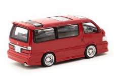 TOYOTA Hiace Wagon Custom Red - Tarmac Works Scale 1:64 (T64R-078-RE)