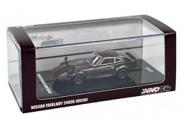 NISSAN Fairlady 240ZG (HS30) 1971 Burgundy - Inno Models Scale 1:64 (IN64-240ZG-MAROON)