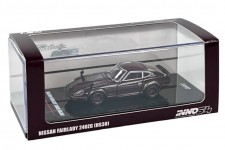 NISSAN Fairlady 240ZG (HS30) 1971 Burgundy - Inno Models Scale 1:64 (IN64-240ZG-MAROON)