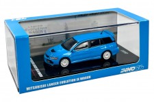MITSUBISHI Lancer Evo IX Wagon 2005 Blue - Inno Models Scale 1:64 (IN64-EVO9W-BLU)