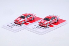 Set TOYOTA Corona EXIV JTCC 1995 M. Sekiya / M. Krumm - Inno Models Escala 1:64 (IN64-EXIV-TOMS95BS)