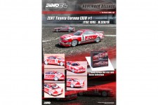 Set TOYOTA Corona EXIV JTCC 1995 M. Sekiya / M. Krumm - Inno Models Escala 1:64 (IN64-EXIV-TOMS95BS)