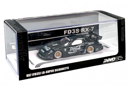 MAZDA RX7 (FD3S) Liberty Walk Super Silhouette - Inno Models Scale 1:64 (IN64-LBWK-RX7-01)