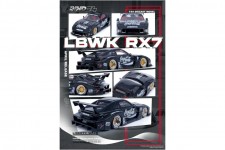 MAZDA RX7 (FD3S) Liberty Walk Super Silhouette - Inno Models Scale 1:64 (IN64-LBWK-RX7-01)