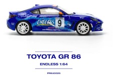 TOYOTA GR86 Endless Blue - POP Race Scale 1:64 (PR640025)