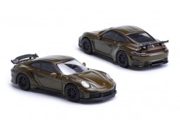 PORSCHE 992 Stinger 992 GTR Carbon Edition Brown - POP Race Escala 1:64 (PR640049)