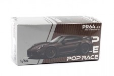 PORSCHE 992 Stinger 992 GTR Carbon Edition Brown - POP Race Scale 1:64 (PR640049)