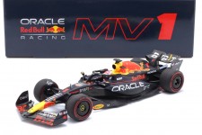 RED BULL RB19 World Champion Sprint Race Qatar 2023 M. Verstappen - Minichamps Escala 1:18 (110231801)