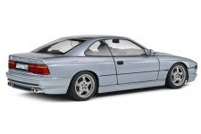 BMW 850 (E31) CSI 1992 Arctic Silver Metallic - Solido Escala 1:18 (S1807004)