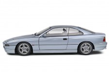 BMW 850 (E31) CSI 1992 Arctic Silver Metallic - Solido Escala 1:18 (S1807004)