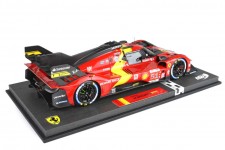 FERRARI 499P Ganador 24h LeMans 2023 No.51 - Incluye Vitrina - BBR Escala 1:18 (P18239-V)