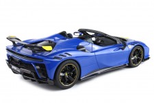 FERRARI SF90 XX Stradale Spider 2024 Blue - Incluye Vitrina - BBR Escala 1:18 (P18238A-V)