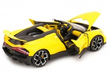 BUGATTI W16 Mistral 2023 Yellow - Bburago Scale 1:18 (11051Y)