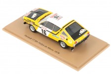RENAULT 17 Rally Marruecos 1976 J. Prive / Tilber - Spark Escala 1:43 (s6191)