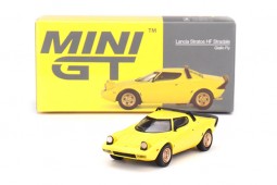 LANCIA Stratos HF Stradale 1975 Yellow - MiniGT Escala 1:64 (MGT00771L)