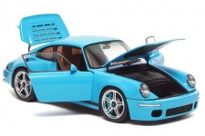 PORSCHE RUF CTR Anniversary 2017 Bavaria Sky Blue - Almost Real Escala 1:18 (ALM880302)