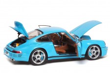 PORSCHE RUF CTR Anniversary 2017 Bavaria Sky Blue - Almost Real Scale 1:18 (ALM880302)