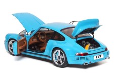 PORSCHE RUF CTR Anniversary 2017 Bavaria Sky Blue - Almost Real Scale 1:18 (ALM880302)