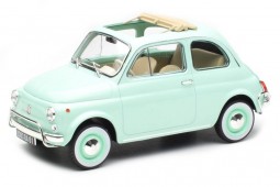 FIAT 500L 1968 Pastel Blue - Norev Escala 1:18 (187777)
