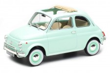 FIAT 500L 1968 Pastel Blue - Norev Escala 1:18 (187777)