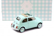 FIAT 500L 1968 Pastel Blue - Norev Scale 1:18 (187777)