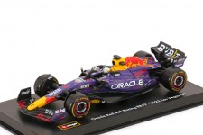 RED BULL RB19 Campeon del Mundo Ganador GP Las Vegas 2023 M. Verstappen - Bburago Escala 1:43 (38083VV)