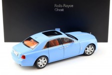 ROLLS Royce Ghost 2011 Matt Light Blue - Kyosho Escala 1:18 (08802LB)