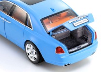 ROLLS Royce Ghost 2011 Matt Light Blue - Kyosho Scale 1:18 (08802LB)