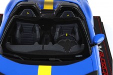 FERRARI 812 Competizione A Spider 2022 French Blue- Con Vitrina - BBR Escala 1:18 (P18209Q-V)