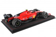 FERRARI SF23 Ganador GP Singapore 2023 C. Sainz - Incluye Vitrina - BBR Escala 1:18 (BBR231855DDIE-V)