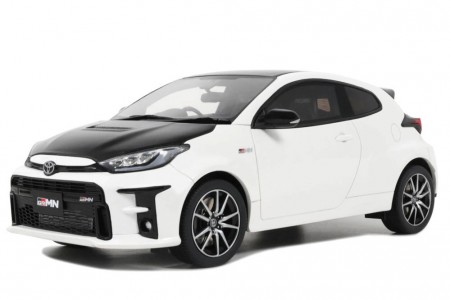 TOYOTA Yaris GRMN Package 2022 Pearl White - OttoMobile Escala 1:18 (OT1071)