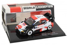 TOYOTA GR Yaris World Champion 2nd Rally Central Europe 2023 Rovanpera / Halttunen - Ixo Scale 1:43 (RAM908) 