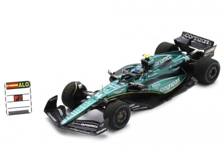 ASTON MARTIN AMR23 2nd GP Paises Bajos 2023 Fernando Alonso - Spark Escala 1:43 (s8924)