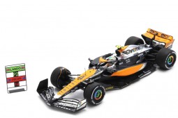 MCLAREN MCL60 2nd British GP 2023 Lando Norris - Spark Scale 1:43 (s8593)
