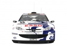 PEUGEOT 206 WRC Rally Tour de Corse 1999 G. Panizzi / H. Panizzi - OttoMobile Scale 1:12 (G081)