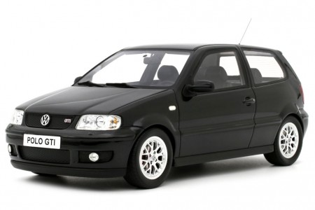 VOLKSWAGEN Polo (6N2) 2001 Black - OttoMobile Escala 1:18 (OT1086)