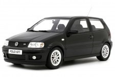 VOLKSWAGEN Polo (6N2) 2001 Black - OttoMobile Escala 1:18 (OT1086)