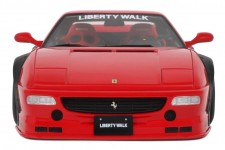 FERRARI F355 GT S RWB Liberty Walk 2023 Red - GT Spirit Escala 1:18 (GT468)