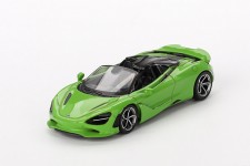 McLaren 750S Spider 2024 Mantis Green MiniGT Escala 1:64 (MGT00783)
