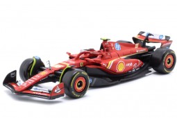 FERRARI SF-24 Formula 1 2024 Carlos Sainz - Bburago Escala 1:43 (36844S)