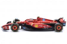 FERRARI SF-24 Formula 1 2024 Carlos Sainz - Bburago Escala 1:43 (36844S)