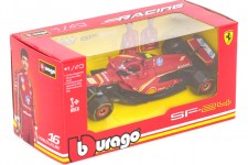FERRARI SF-24 Formula 1 2024 Carlos Sainz - Bburago Escala 1:43 (36844S)