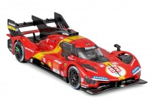 FERRARI 499P Ganador 24h LeMans 2023 Pier Guidi / Calado / Giovinazzi - Bburago Escala 1:43 (36322-51)