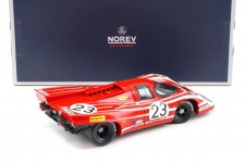 PORSCHE 917K Ganador 24h LeMans 1970 Herrmann / Attwood - Norev Escala 1:18 (187586)
