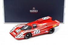 PORSCHE 917K Ganador 24h LeMans 1970 Herrmann / Attwood - Norev Escala 1:18 (187586)