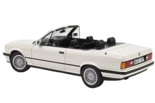 BMW 325i (E30) Cabriolet 1991 White - Norev Escala 1:18 (183213)
