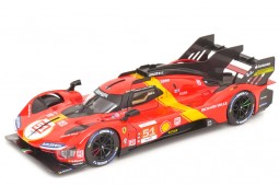 FERRARI 499P Winner 24h LeMans 2023 Guidi / Calado / Giovinazzi - Bburago Scale 1:18 (16301-51)