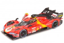 FERRARI 499P Ganador 24h LeMans 2023 Guidi / Calado / Giovinazzi - Bburago Escala 1:18 (16301-51)