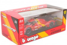 FERRARI 499P Ganador 24h LeMans 2023 Guidi / Calado / Giovinazzi - Bburago Escala 1:18 (16301-51)