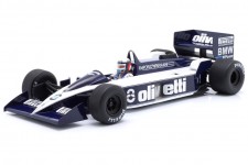 BRABHAM BT55 BMW GP Monaco 1986 E. De Angelis - Spark Scale 1:18 (18s678)